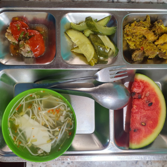 khay cơm mẫu số 10 - sacn bình dương